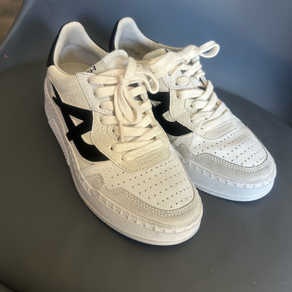 ASH - Starlight White and Black Sneakers Size 37 (6.5/7 US)